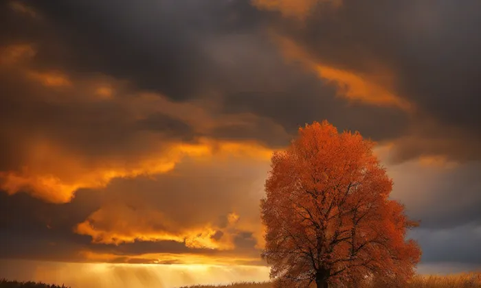 Kaple svatého Václava v Prachové – autumn