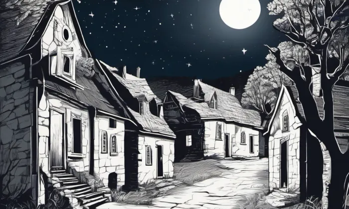Kaple svatého Víta – noc