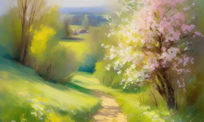 Kaple svatého Víta – spring