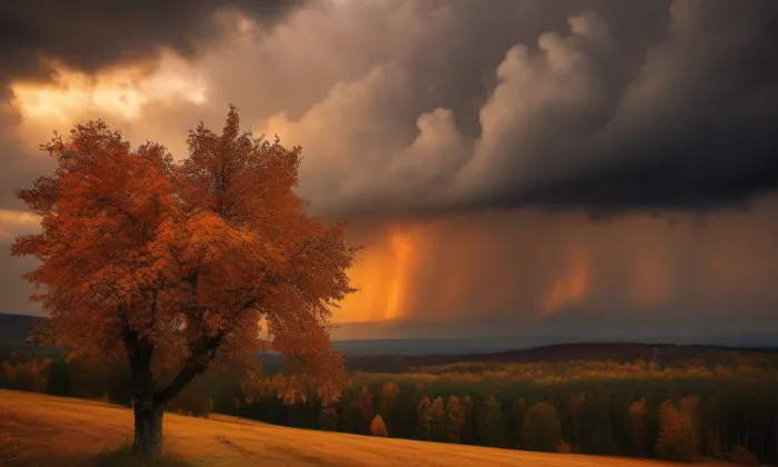 kaple svatého Vavřince (Litoměřice) – autumn
