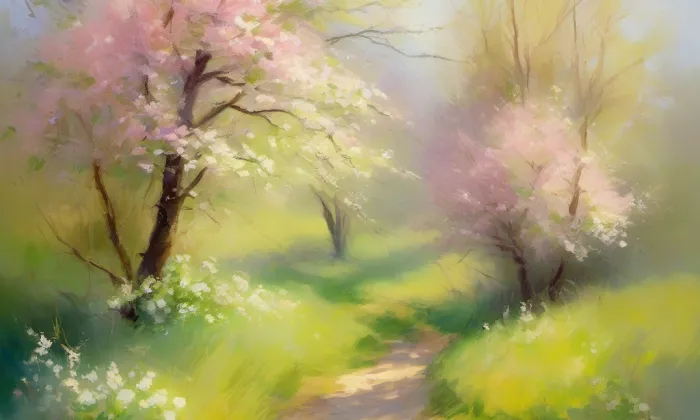 kaple v Nebahovech – spring
