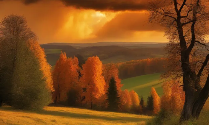 Kaplička Panny Marie Einsiedelnské – autumn