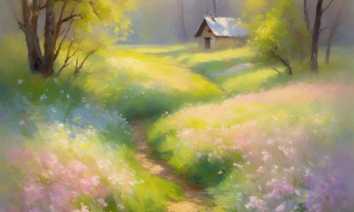 Kaplička Panny Marie Einsiedelnské – spring