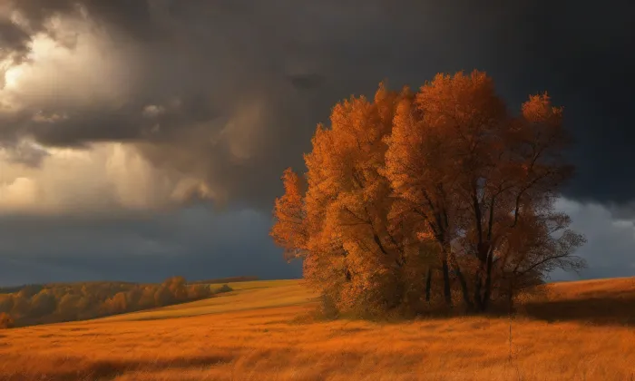 Kaplička pod Vinnou horou – autumn