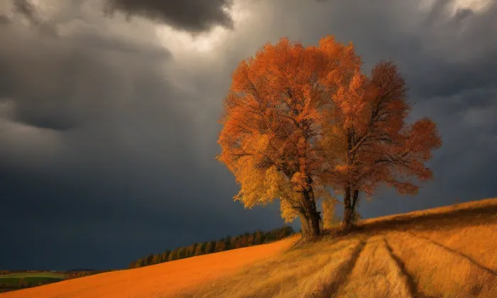 Kaplička svatého Huberta – autumn