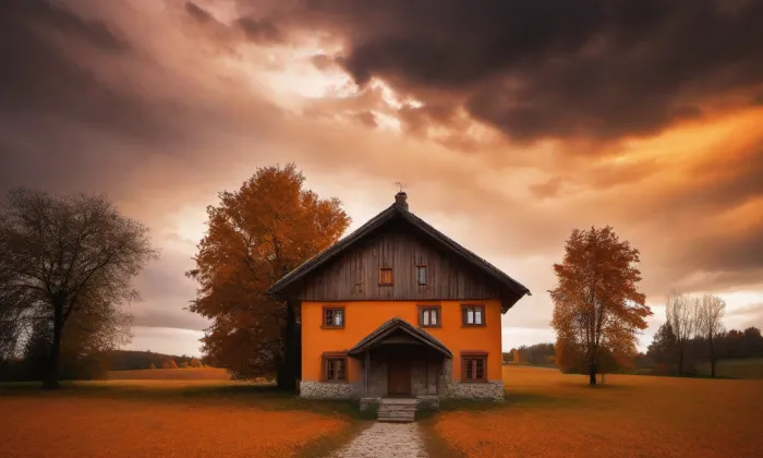 kapucínský klášter v Brně – autumn