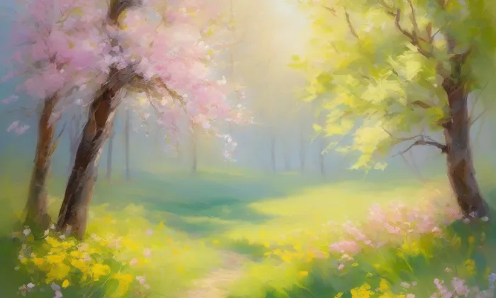 Karlachovy sady – spring
