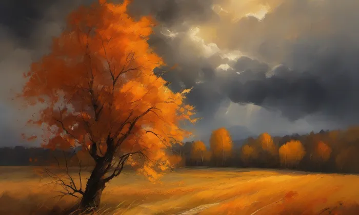 Keplerova – autumn