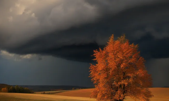 Klášter dominikánů (Louny) – autumn