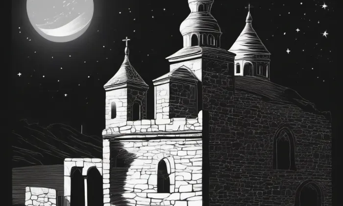 Klášter dominikánů (Turnov) – noc