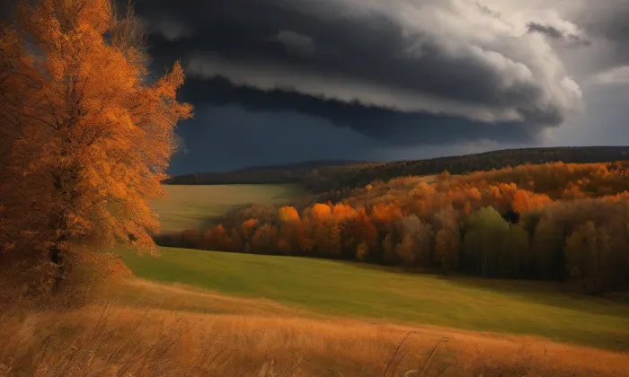 Klášter irských františkánů – autumn