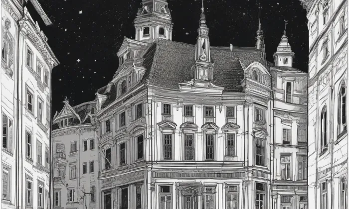 klášter milosrdných bratří (Valtice) – noc
