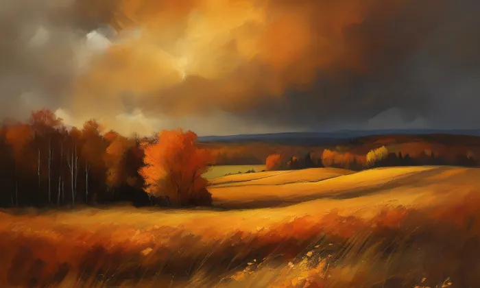 Klášter Ostrov – autumn