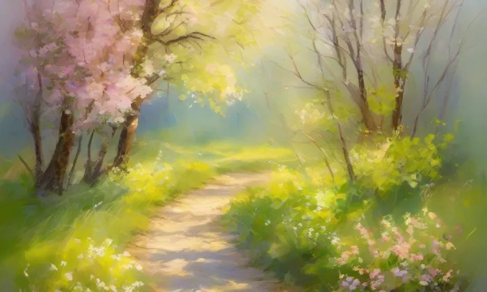 Klášter Ostrov – spring