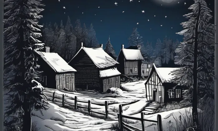 Klášter piaristů – noc