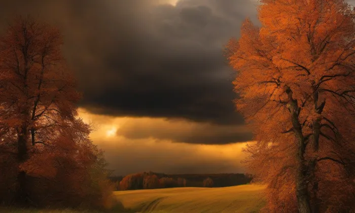 Klášter Sacré Coeur v Praze – autumn