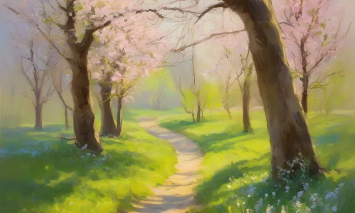 Klášter Světce – spring