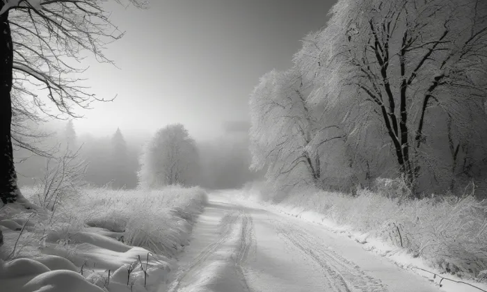 Klárov – winter