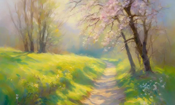 Kladrubský klášter – spring