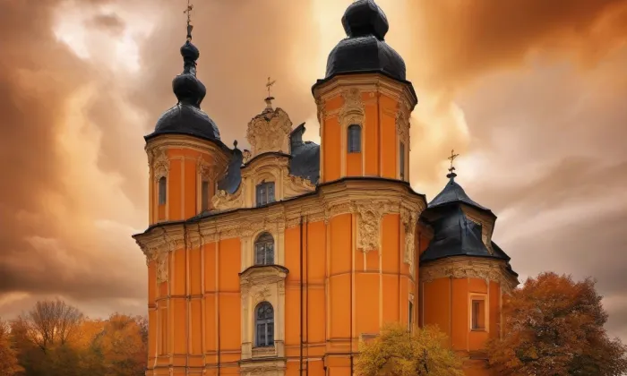 Klementinum – autumn