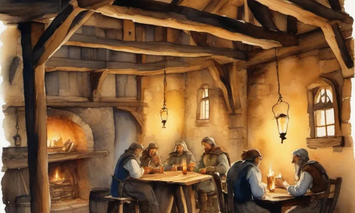 Kobližná – akvarel