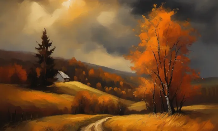 Kobližná – autumn