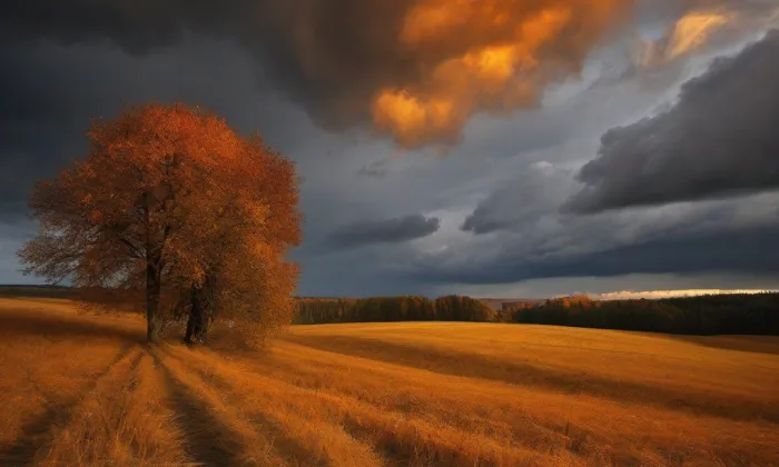 Konojedovský zámeček v Benešově nad Ploučnicí – autumn