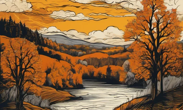 kostel Čtrnácti svatých pomocníků (Mělník) – autumn