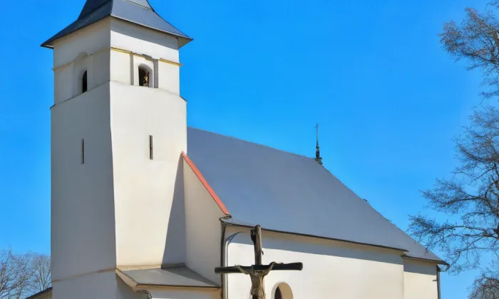 Kostel Archanděla Michaela (Hrozová) – historical