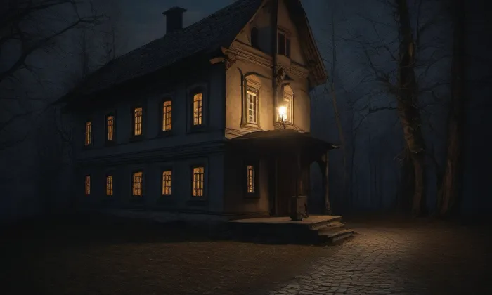 Kostel Archanděla Michaela (Hrozová) – noc