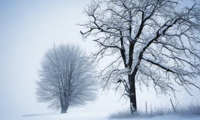 kostel Jména Panny Marie (Černá Voda) – winter