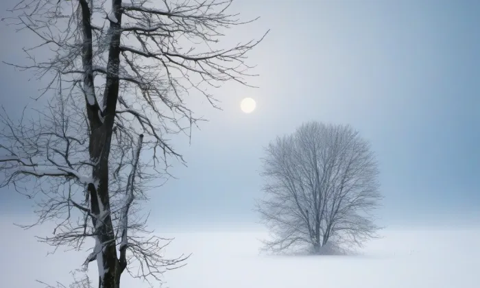 kostel Nalezení svatého Kříže (Chvalatice) – winter