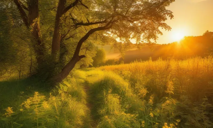 Kostel Nalezení svatého Kříže (Rybí) – summer