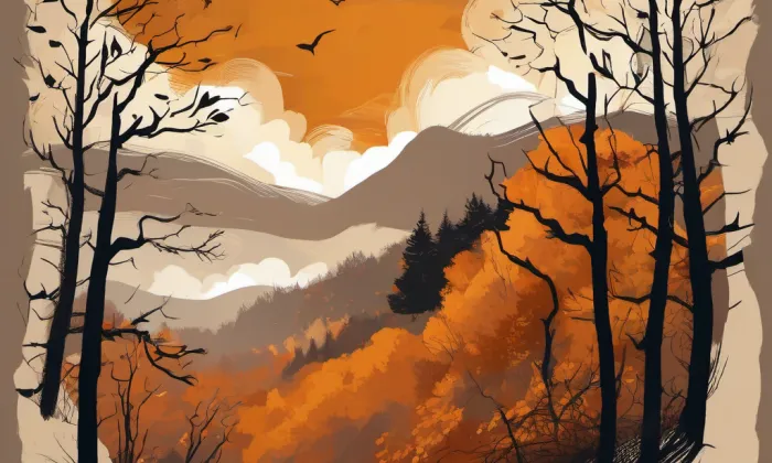 Kostel Nalezení svatého Kříže v České Lípě – autumn