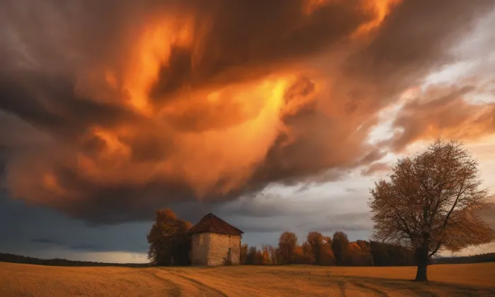 Kostel Nanebevzetí Panny Marie (Bruntál) – autumn
