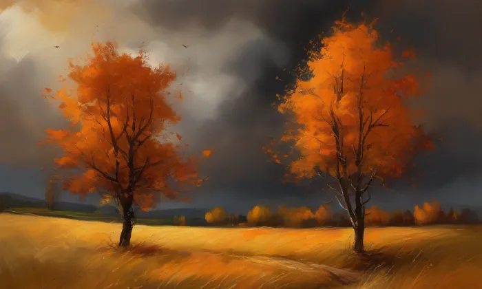 kostel Nanebevzetí Panny Marie (Bublava) – autumn