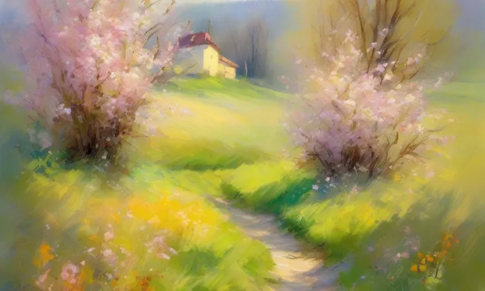 Kostel Nanebevzetí Panny Marie (Diváky) – spring