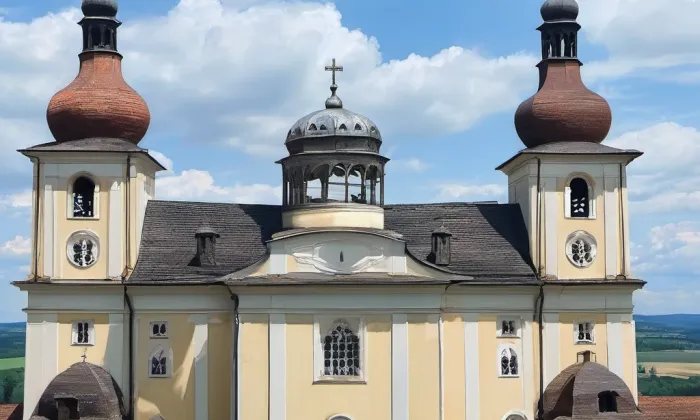 kostel Nanebevzetí Panny Marie (Dobrá Voda) – historical