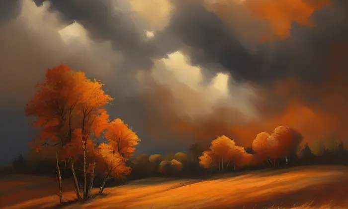 kostel Nanebevzetí Panny Marie (Hroby) – autumn