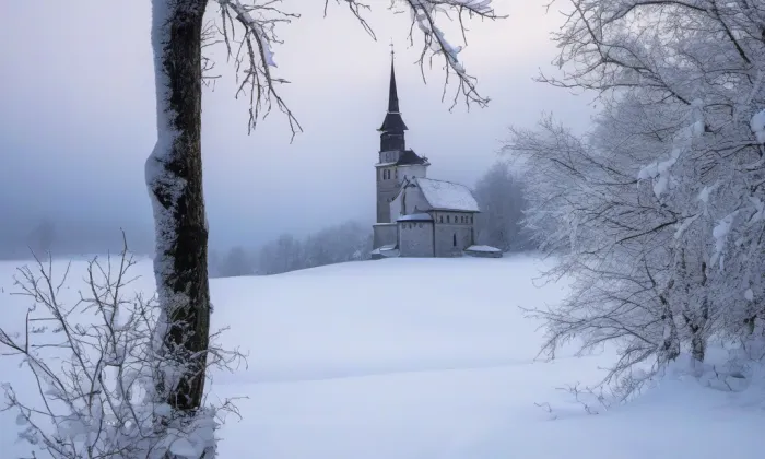 Kostel Nanebevzetí Panny Marie (Kojetín I-Město) – winter