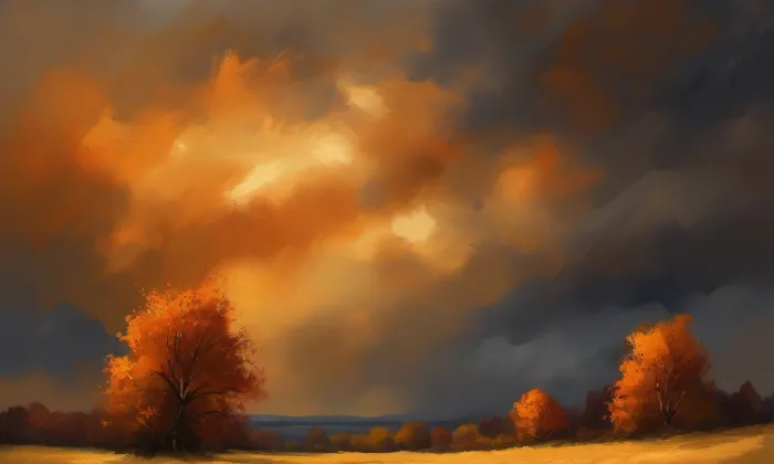 Kostel Nanebevzetí Panny Marie (Loučeň) – autumn