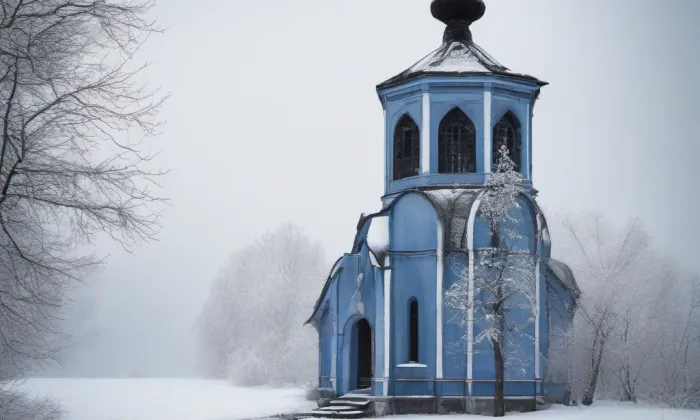 kostel Nanebevzetí Panny Marie (Milotice nad Opavou) – winter