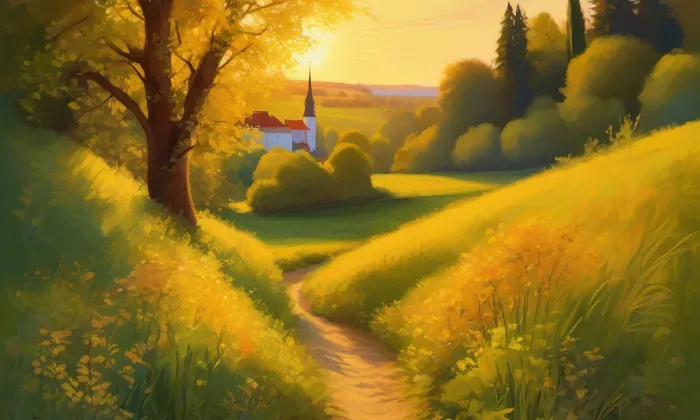 kostel Nanebevzetí Panny Marie (Mladá Vožice) – summer