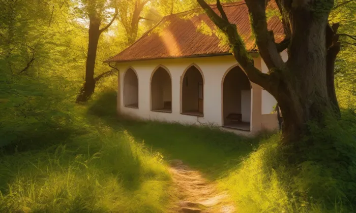 Kostel Nanebevzetí Panny Marie (Modřany) – summer