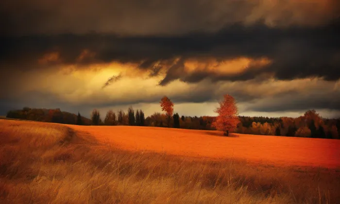 Kostel Nanebevzetí Panny Marie (Neustupov) – autumn