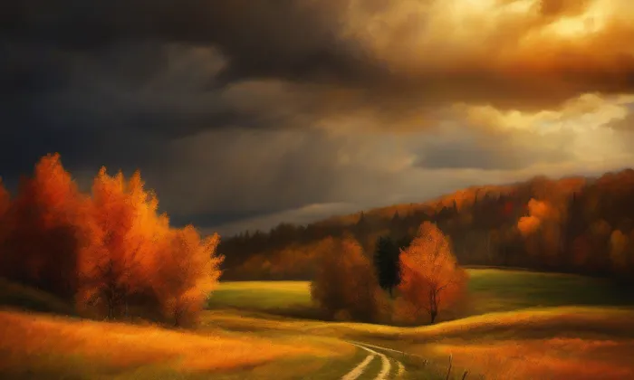 Kostel Nanebevzetí Panny Marie (Raspenava) – autumn