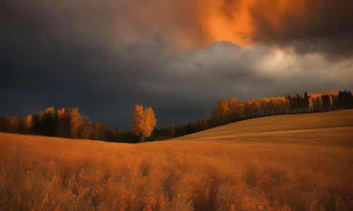 Kostel Nanebevzetí Panny Marie (Solec) – autumn