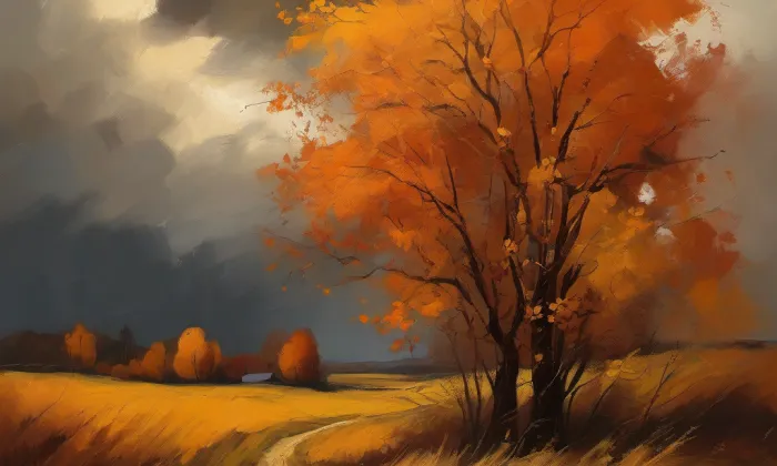 Kostel Nanebevzetí Panny Marie (Střílky) – autumn