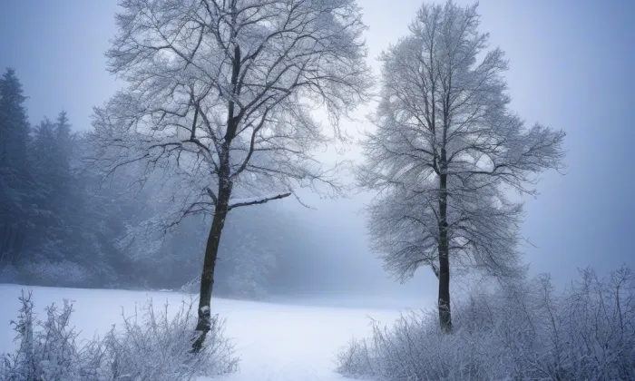 Kostel Nanebevzetí Panny Marie (Starkoč) – winter
