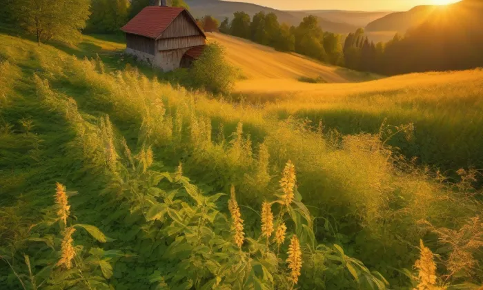 Kostel Nanebevzetí Panny Marie (Svatobor) – summer
